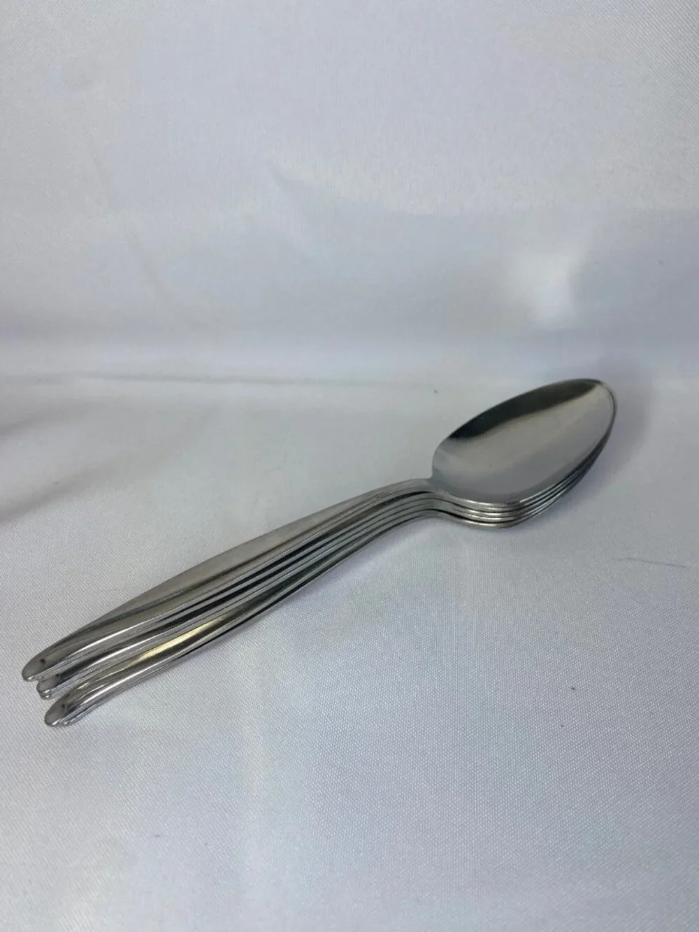 Oneida Craft Deluxe Textured Teaspoons Stainless Steel Flatware  - Set of 6